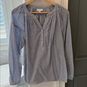 J.Jill cotton blouse, size medium